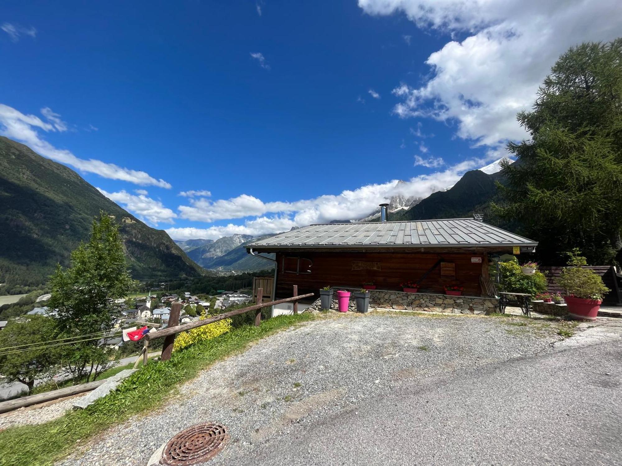 Amazing View Appartement Du Chalet Les Houches Eksteriør bilde