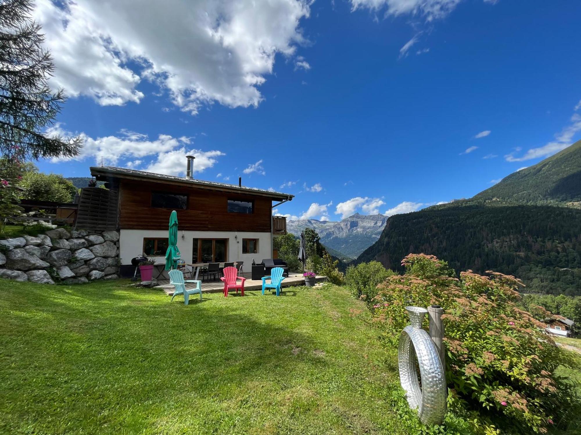 Amazing View Appartement Du Chalet Les Houches Eksteriør bilde