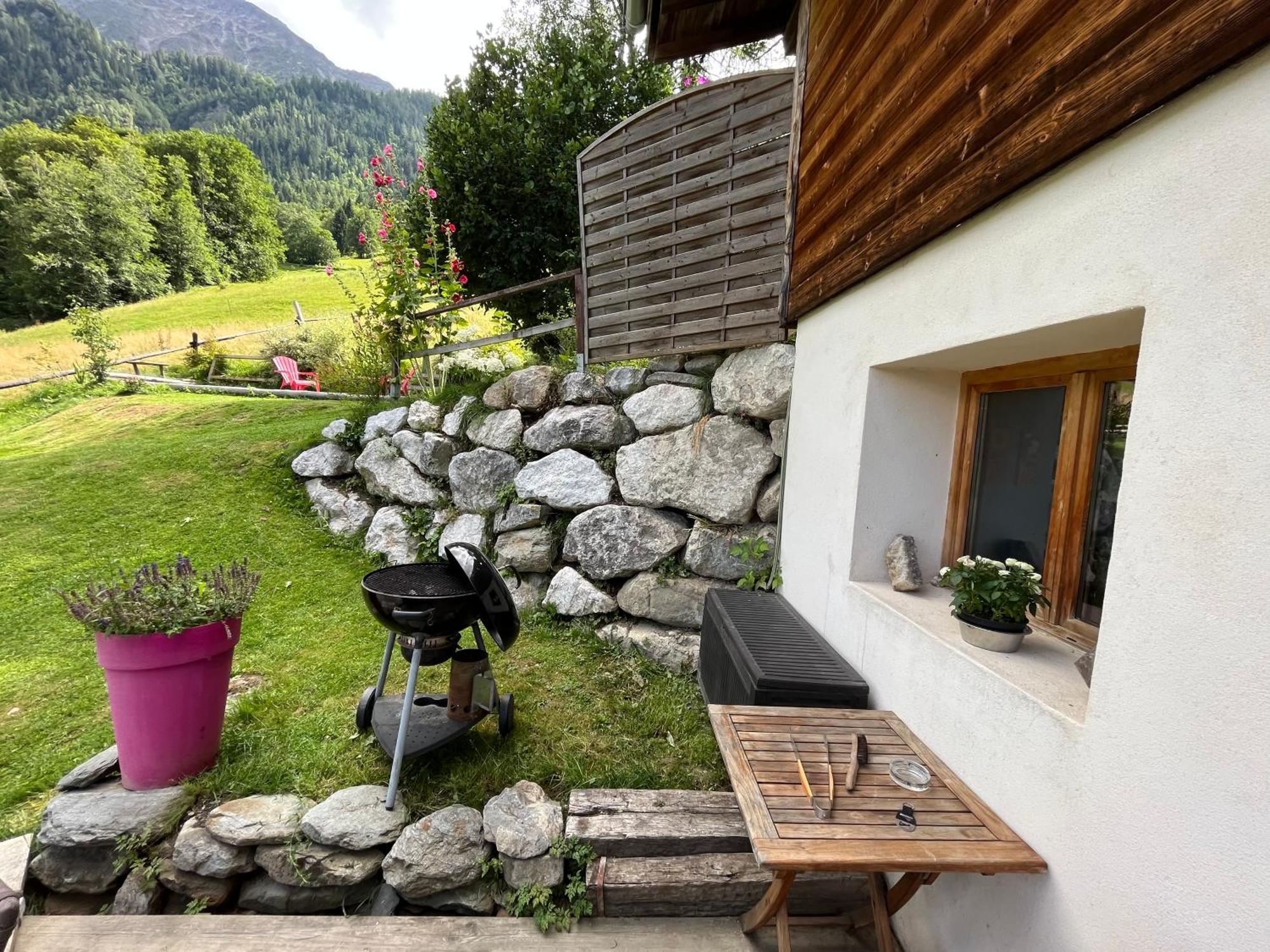 Amazing View Appartement Du Chalet Les Houches Eksteriør bilde